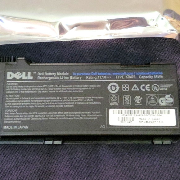 Dell | Computers, Laptops & Parts | Dell Battery Module Rechargeable ...